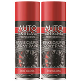 2X - Break Caliper Red Gloss Spray Paint 400ml Spray Paint